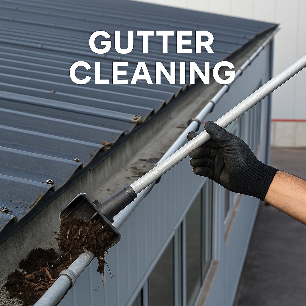 California Commercial Gutter cleaning servies