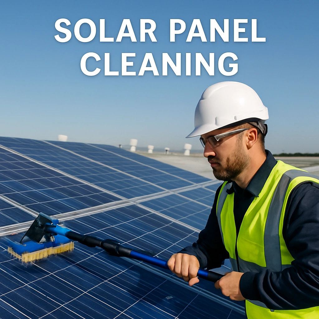 California Commercial Solar Panel Cleaning service