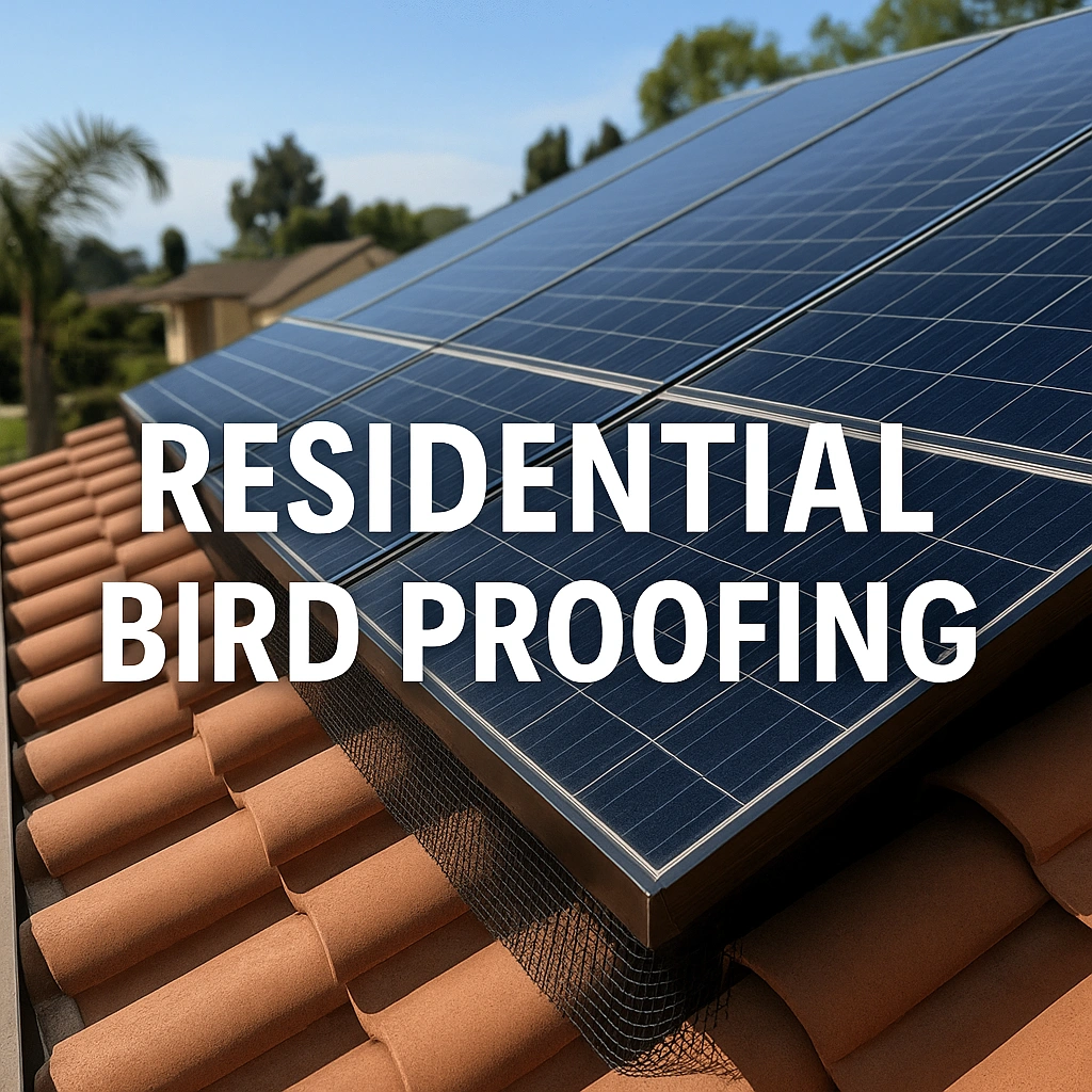 California Residential Bird Proofing services