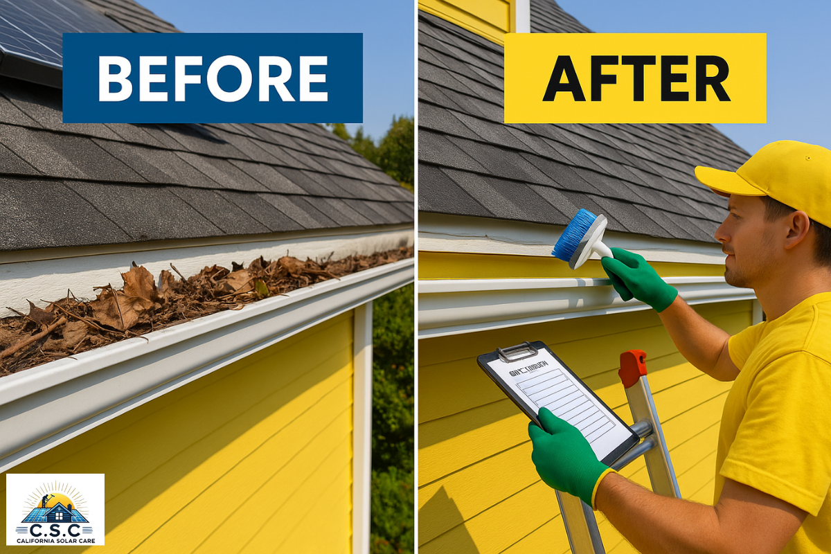 Gutter Cleaning Before and After: Real Results for Fremont Homeowners