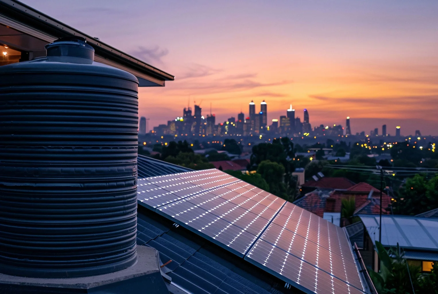 Clean and shining solar panels near San Jose, CA