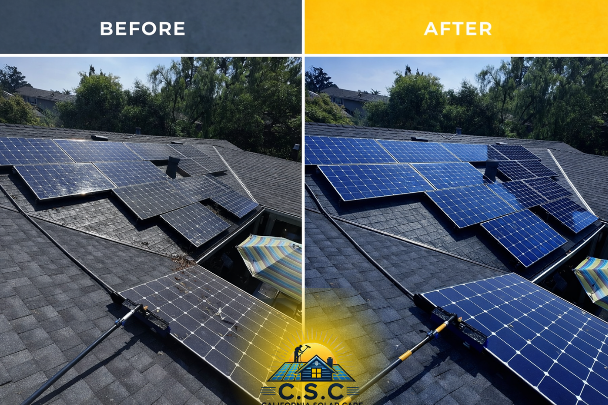 Solar Panel Cleaning California